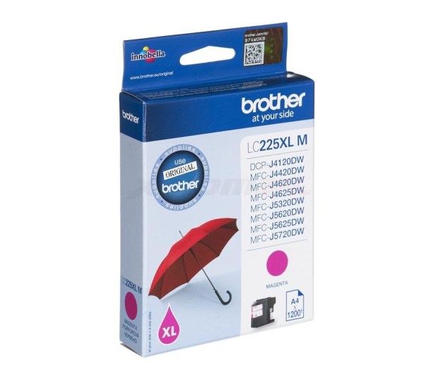 BROTHER Tusz LC-225XLM inkoust magenta - 213027 - zdjęcie 2